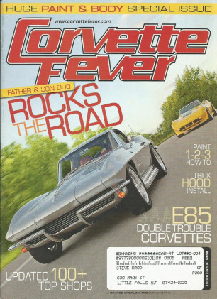 CORVETTE FEVER 2008 MAY - C3 PAINT & BODY SPECIAL, FAMILY VETTES